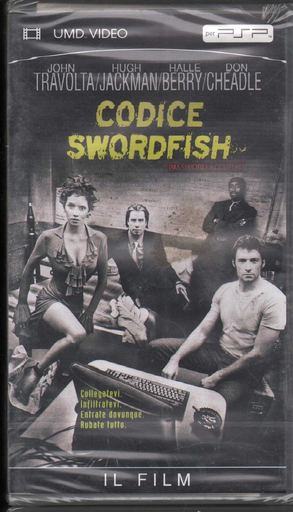 [7321958745700] Codice Swordfish UMD PSP Dominic Sena / 7321958745700 Sigillato