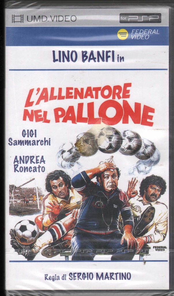 [8009833271443] L'Allenatore Nel Pallone UMD PSP Sergio Martino / 8009833271443 Sigillato