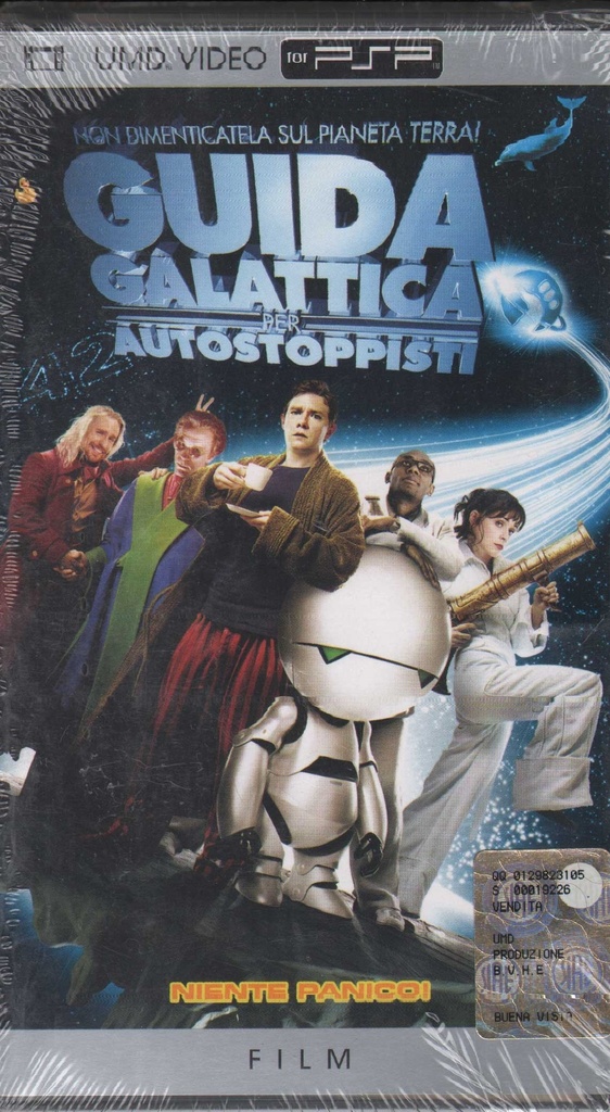 [8717418075156] Guida Galattica Per Autostoppisti UMD PSP Garth Jennings / 8717418075156 Sigillato