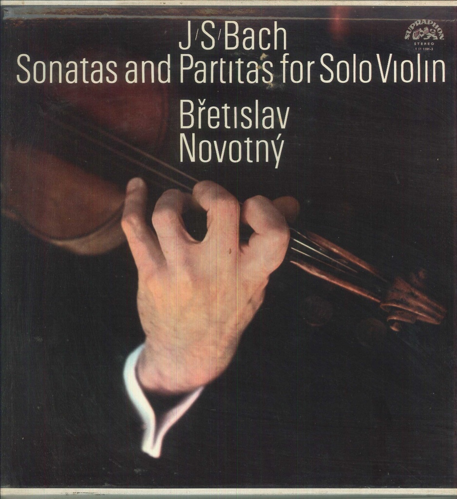 Sonatas And Partitas For Solo Violin Box 3 Lp Novotný, Bach