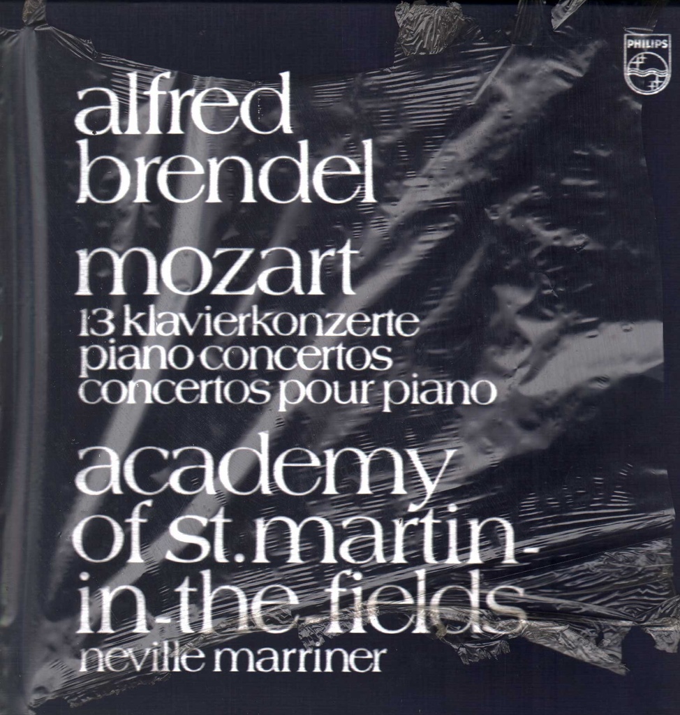 13 Klavierkonzerte, Piano Concertos, Concertos Pour Piano Box 8 Lp Brendel, Mozart