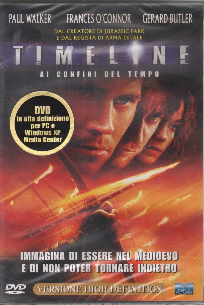 Timeline - Ai Confini Del Tempo DVD Richard Donner / 8031179311958 Sigillato