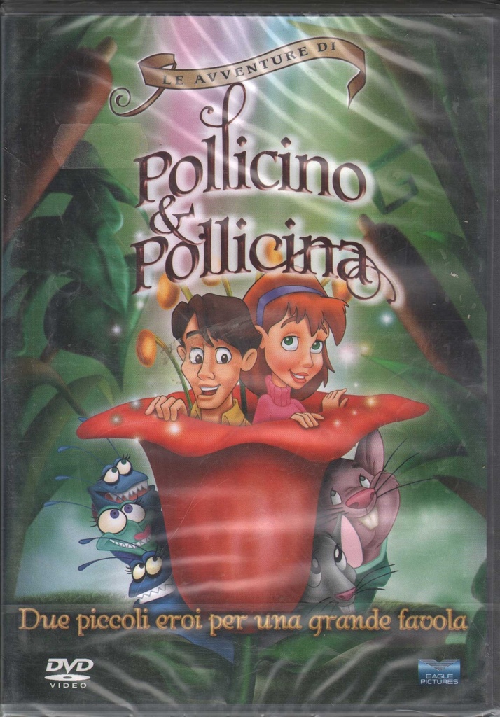 Avventure Di Pollicino E Pollicina DVD Greg Chaika / 8031179912018 Sigillato