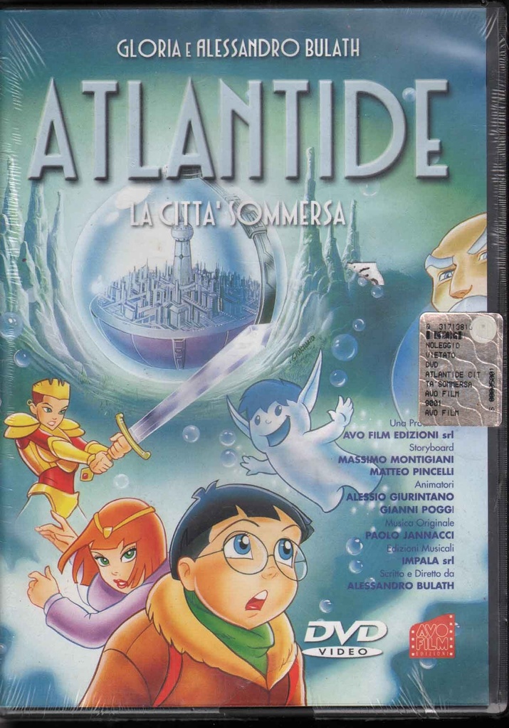 La Citta' Sommersa DVD Bulath Alessandro - Avo Film Sigillato