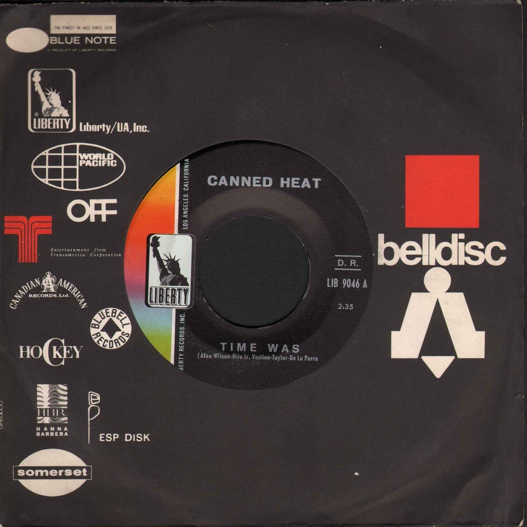 Low Down / Time Was Vinile 45 giri 7" Canned Heat