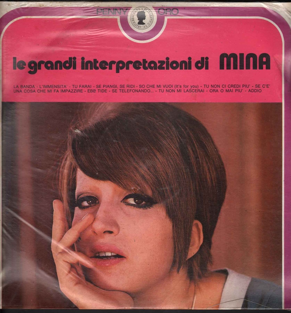 Le Grandi Interpretazioni Di Mina Lp 33 Giri Mina