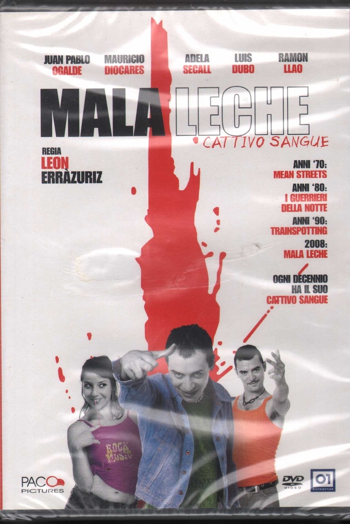Mala Leche - Cattivo Sangue DVD Leon Errazuriz / 8032807023649 Sigillato