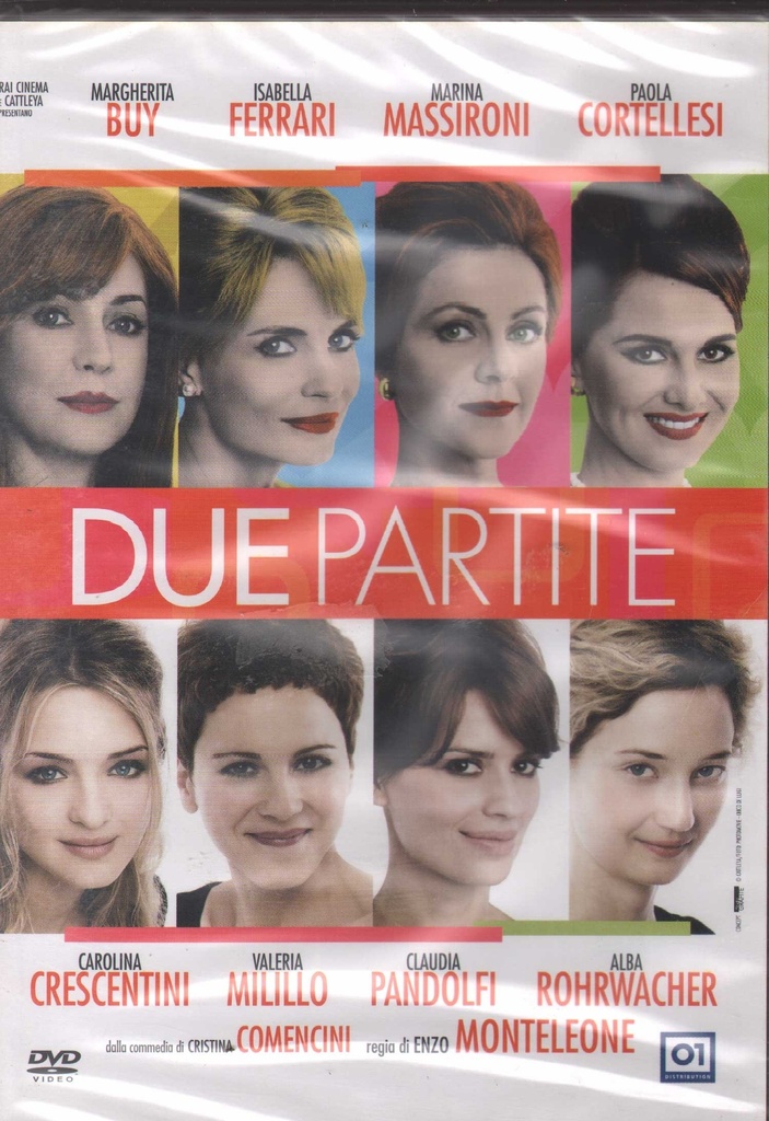 Due Partite DVD Enzo Monteleone / 8032807028996 Sigillato