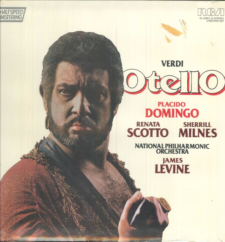 Otello Box 3 Lp Verdi, Domingo, Scotto, Levine