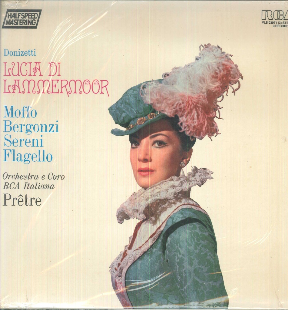 Lucia Di Lammermoor Box 3 Lp Donizetti