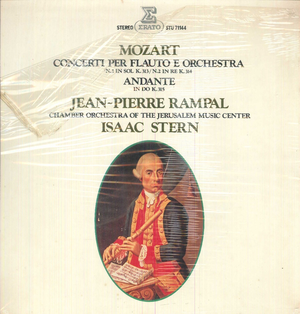 Concerti Per Flauto E Orchestra N.1 Lp 33 Giri Mozart, Rampal, Stern