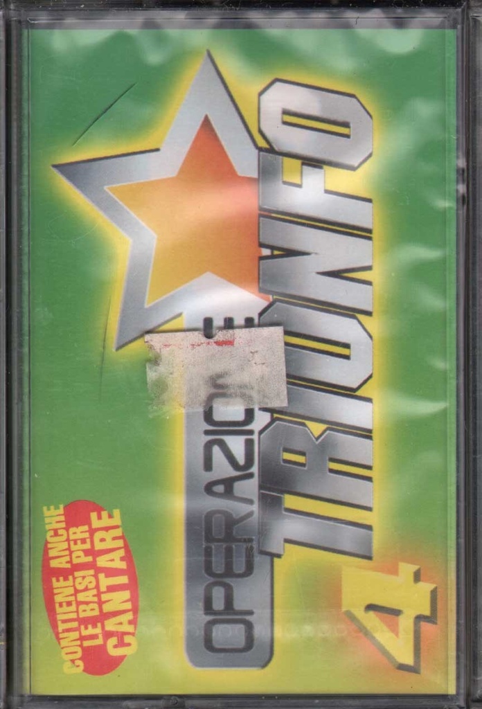 Operazione Trionfo 4 - Puntata Del 23/10/2002 / 509974 4 MC7 Musicassetta Diss Gacha