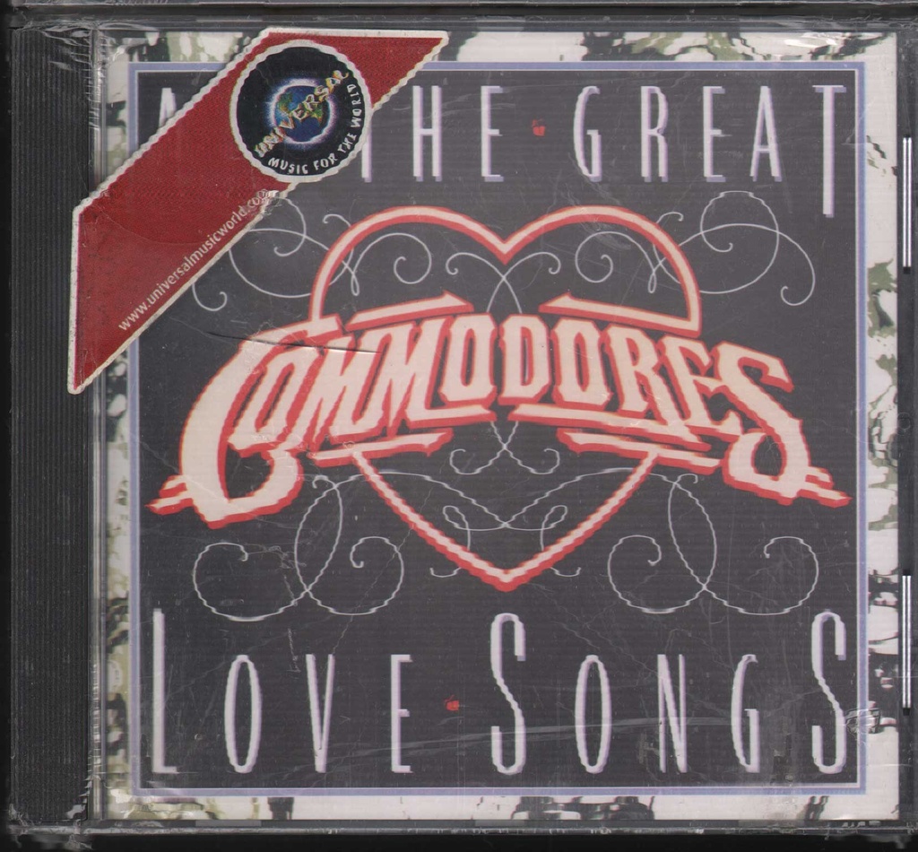 All The Great Love Songs CD Jewel Box Commodores