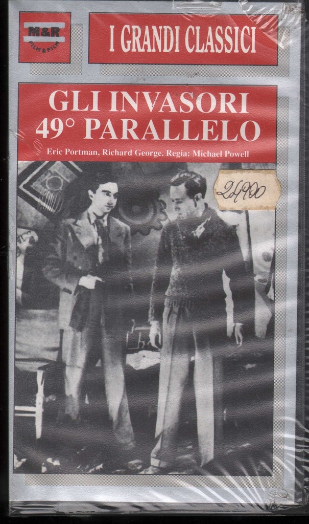 Gli Invasori 49 Parallelo VHS Michael Powell / 8014622001880 Sigillato