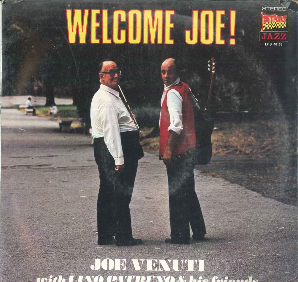 Welcome Joe Lp 33 Giri Joe Venuti / Lino Patruno