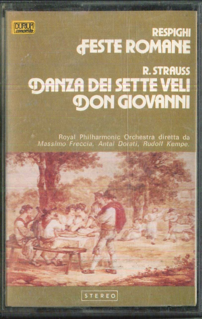 [DCK4841] Feste Romane Danza Dei Sette Veli Don Giovanni MC7 Musicassetta Massimo Freccia