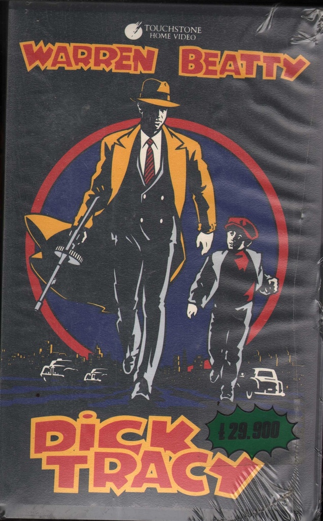 Dick Tracy VHS Warren Beatty Univideo - VS4332 Sigillato