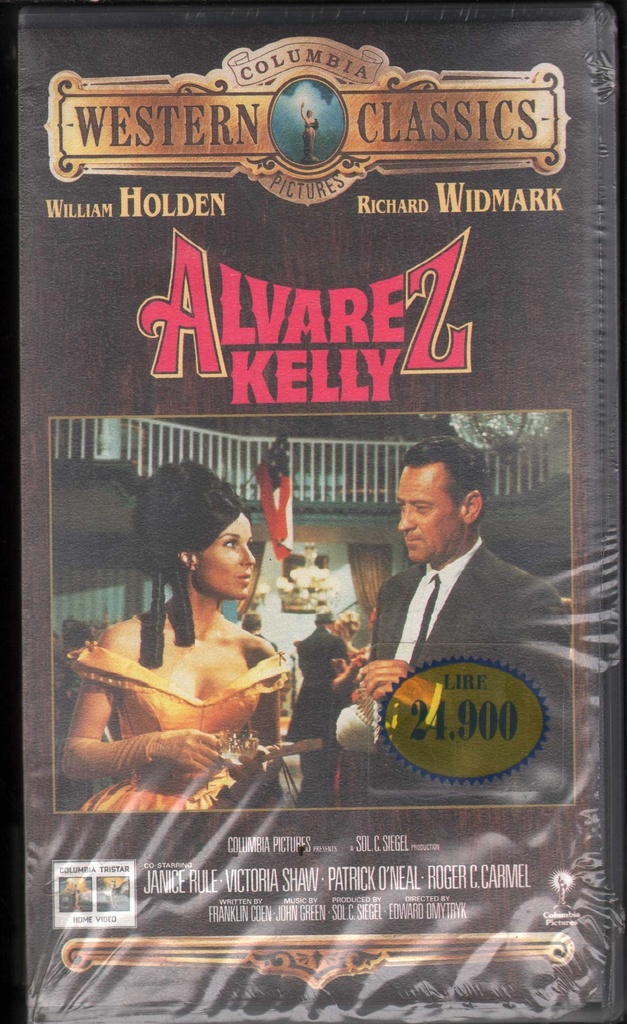 Alvarez Kelly VHS Edward Dmytryk Univideo - CC00902 Sigillato