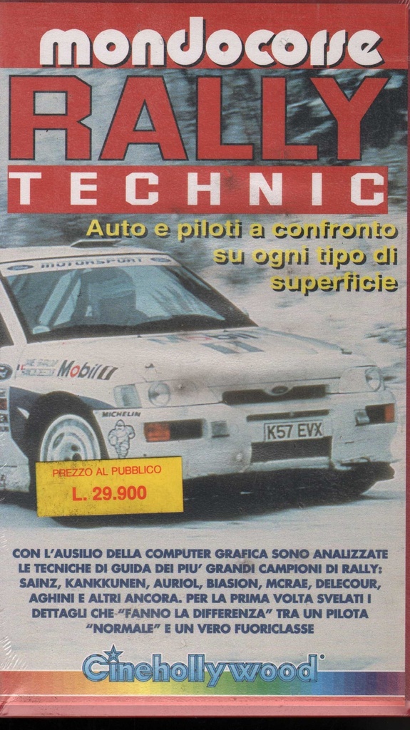 Rally Technic VHS Mondocorse Univideo - CHV8186 Sigillato