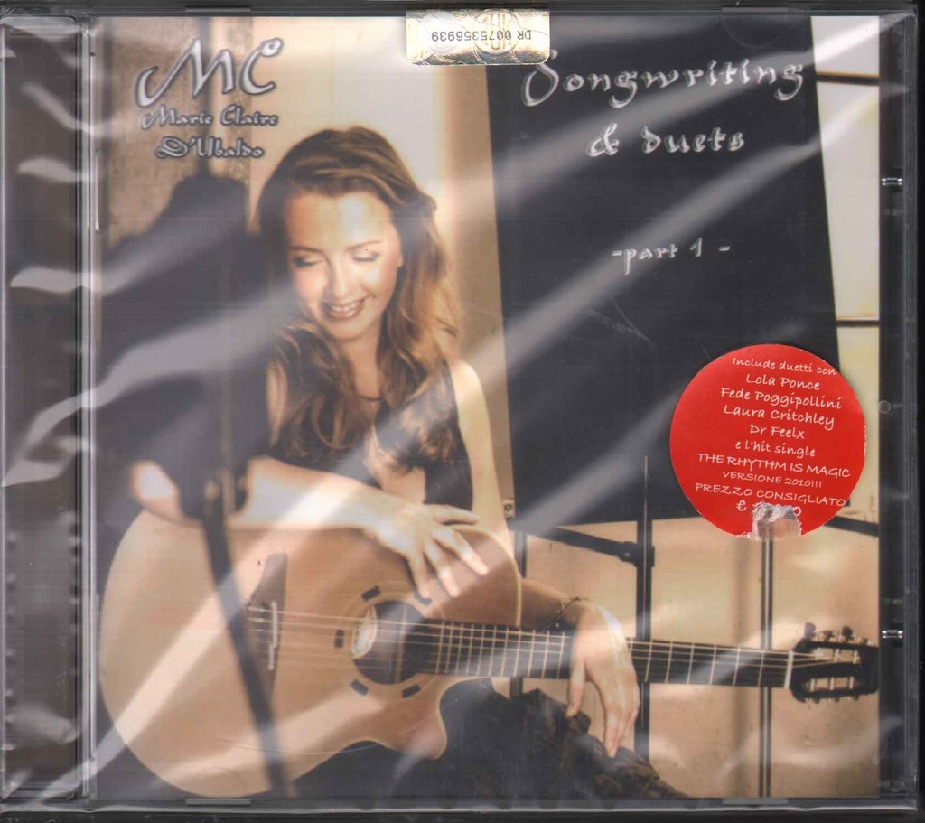 Songwriting & Duets - Part 1 CD Jewel Box Marie-Claire D'Ubaldo