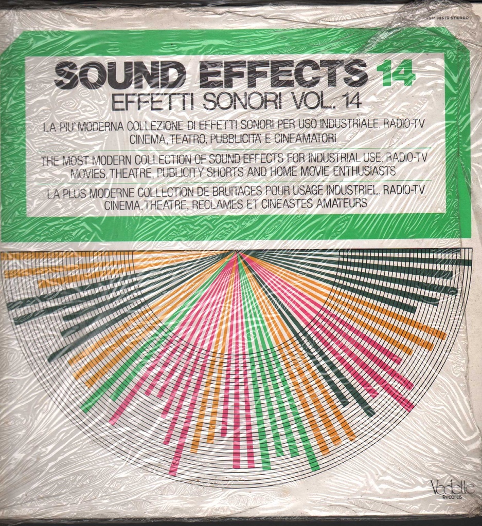 Sound Effects 14 - Effetti Sonori Vol. 14 Lp 33 Giri No Artist