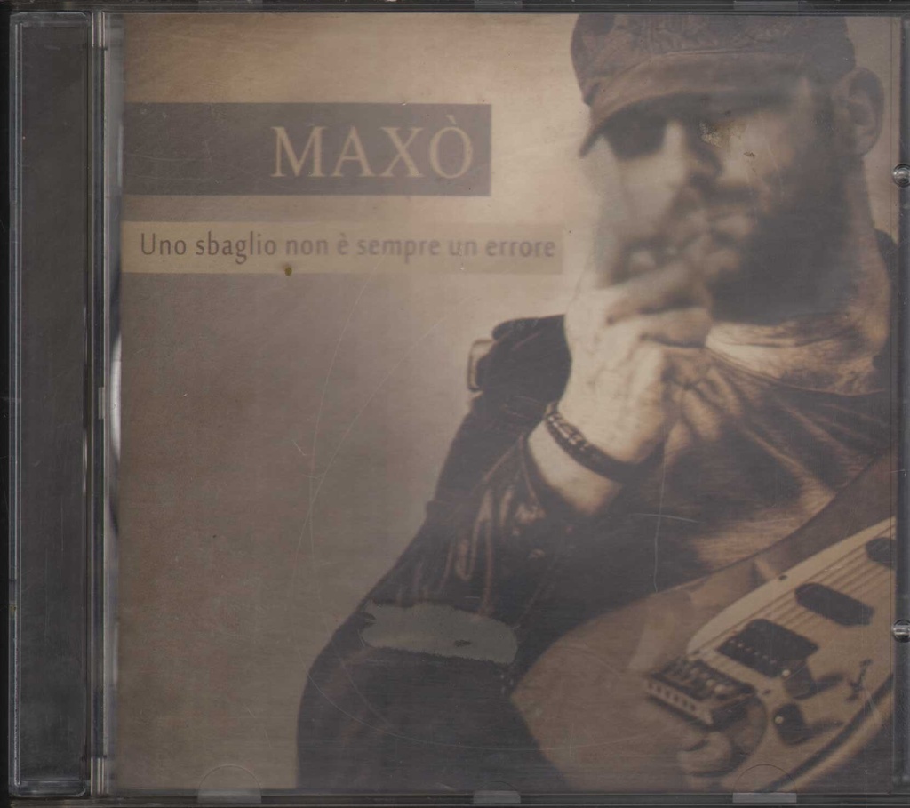 Uno Sbaglio Non E' Sempre Un Errore CD Jewel Box Maxo' Del Vecchio
