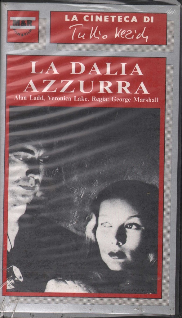 La Dalia Azzurra VHS George Marshall Univideo - MR118 Sigillato
