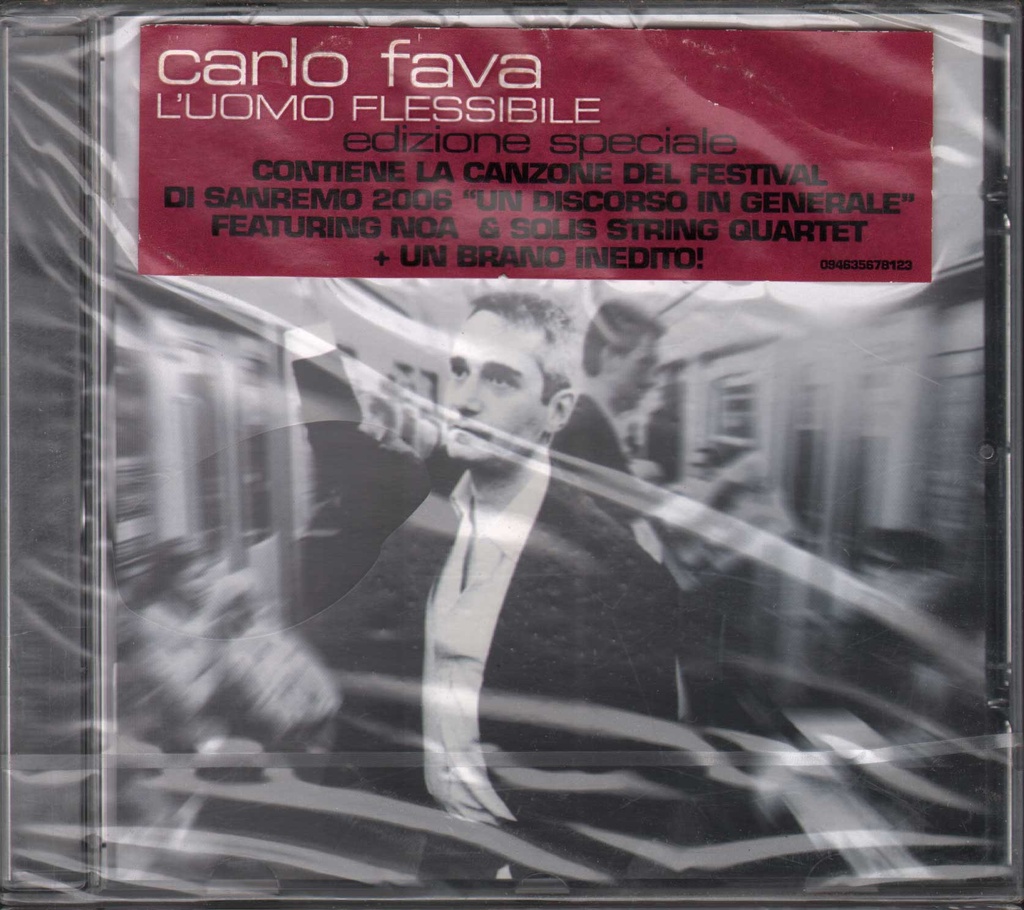 L'Uomo Flessible CD Jewel Box Carlo Fava