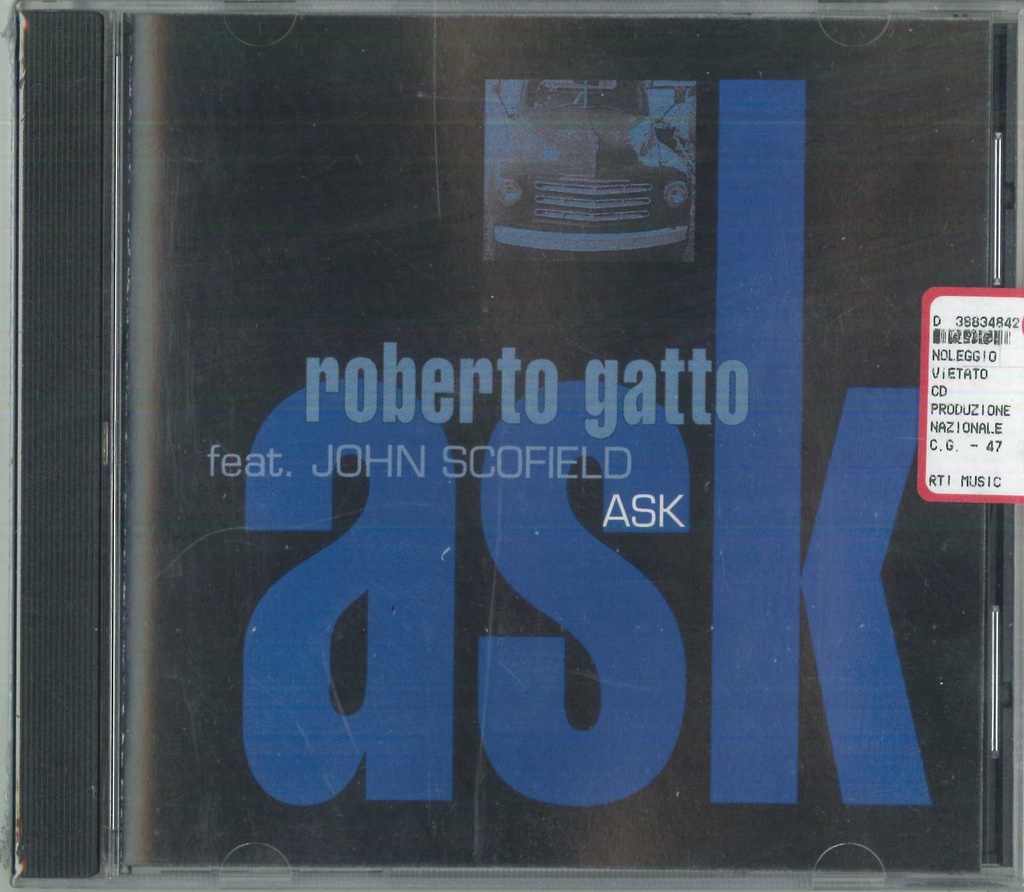 Ask CD Jewel Box Roberto Gatto Feat. John Scofield