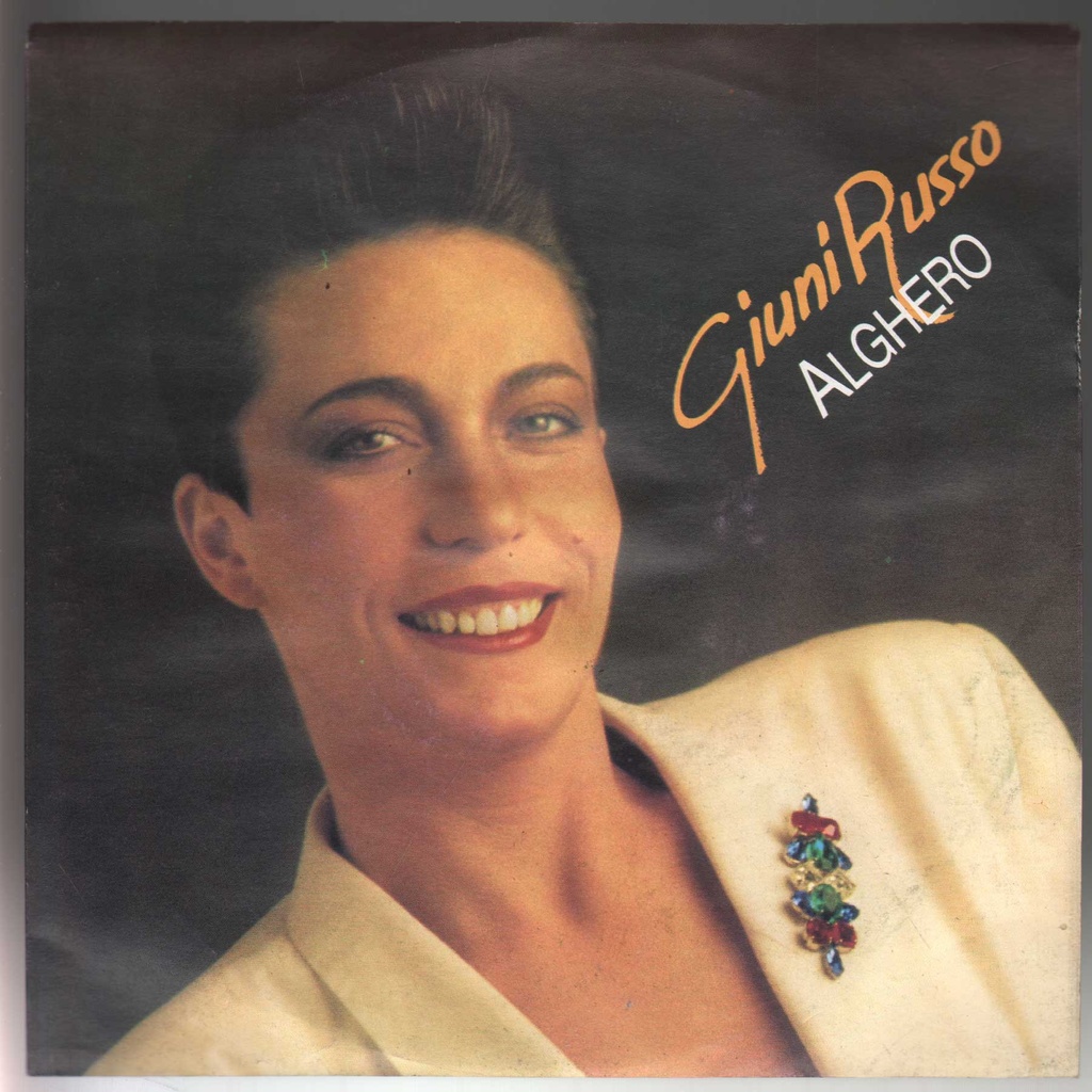 [BLU9233] Alghero / Occhiali Colorati Vinile 45 giri 7" Giuni Russo