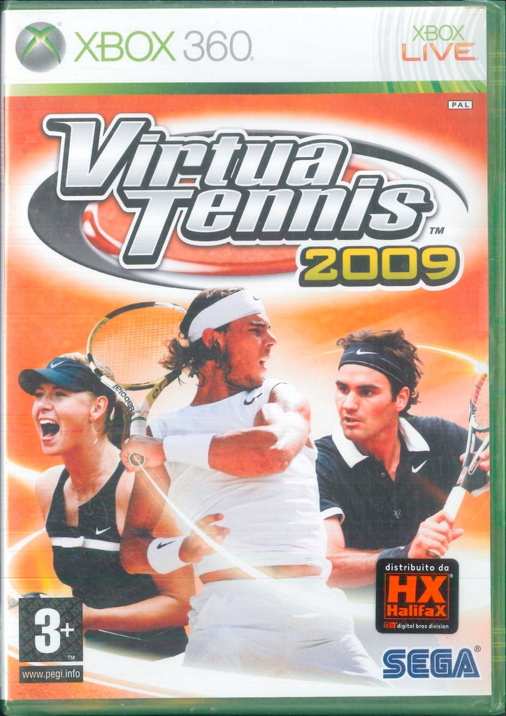 Virtua Tennis 2009 XBOX 360 SEGA Sigillato