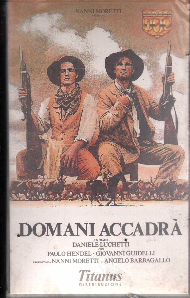 Domani Accadra' VHS Daniele Luchetti Univideo – 00003 Sigillato