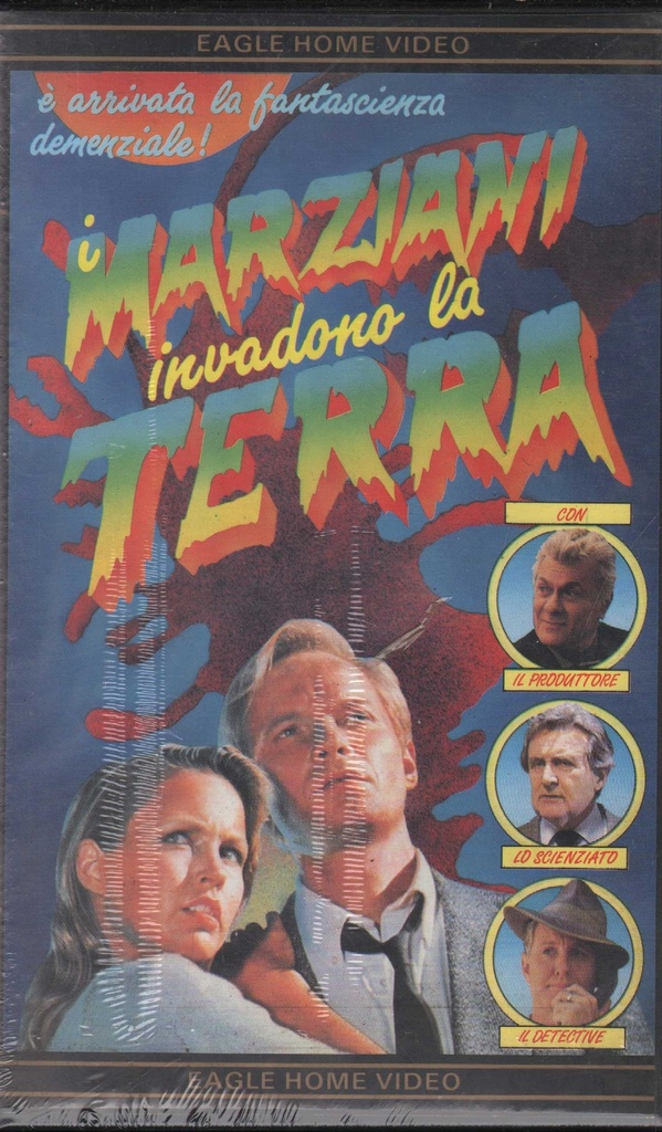 I Marziani Invadono La Terra VHS Stanley Sheff Univideo – EHV00016 Sigillato