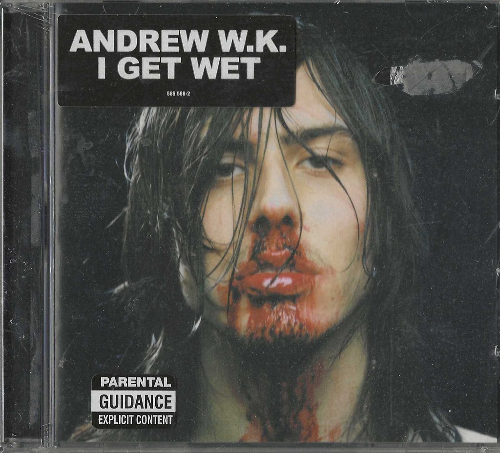 I Get Wet CD Jewel Box Andrew W.K.