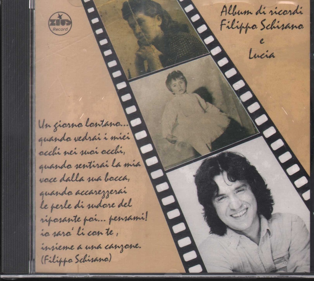 Album Di Ricordi CD Jewel Box Filippo Schisano E Lucia