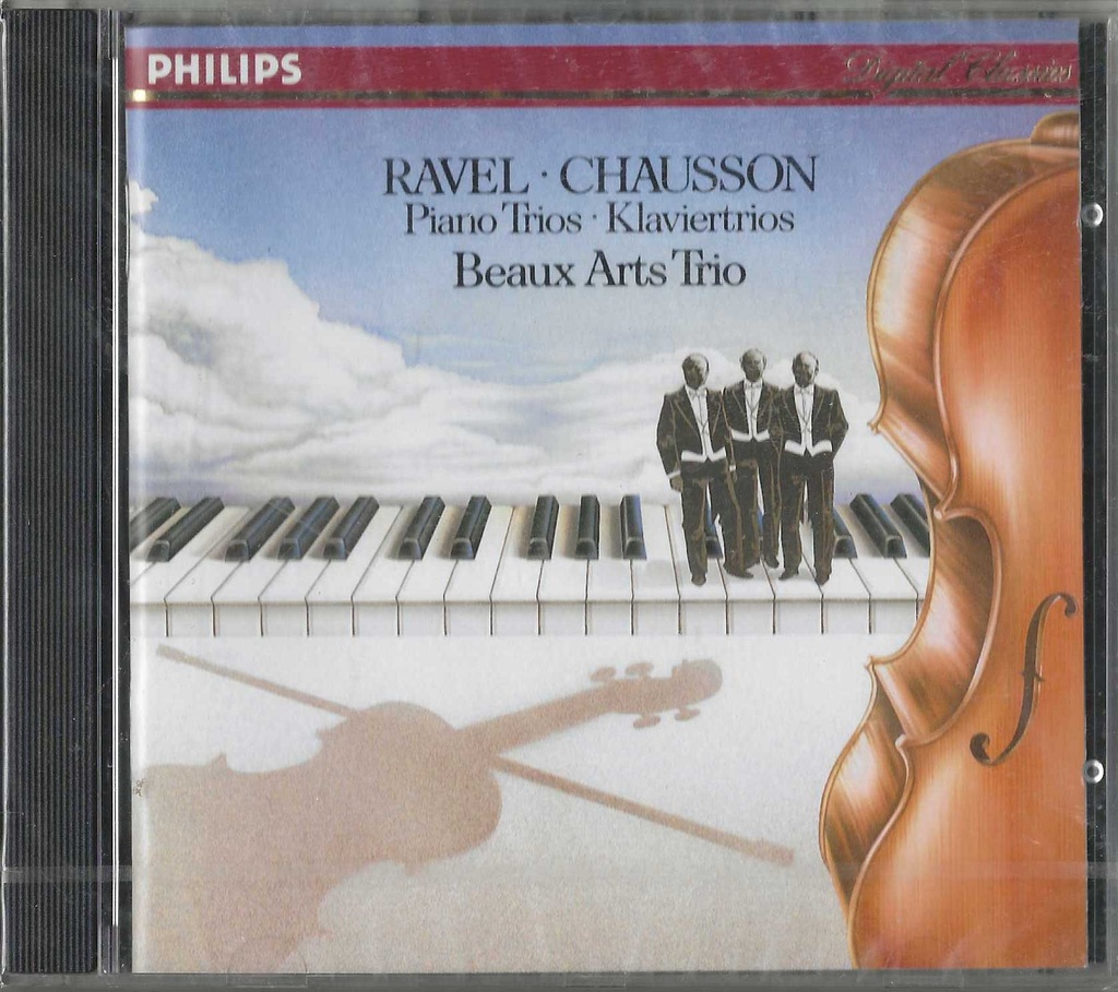 [0028941114129] Piano Trios Klaviertrios CD Jewel Box Ravel - Chausson • Beaux Arts Trio