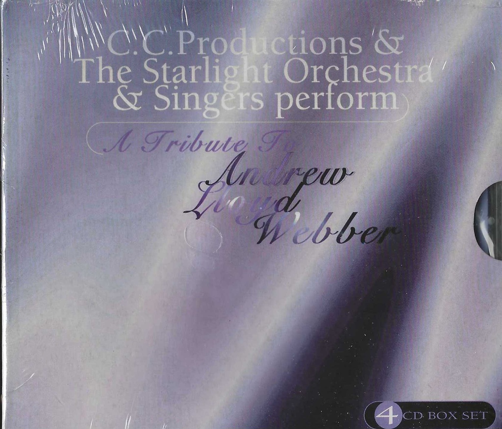 A Tribute To Andrew Lloyd Webber Box 4 CD Cartonato The Starlight Orchestra & Singers