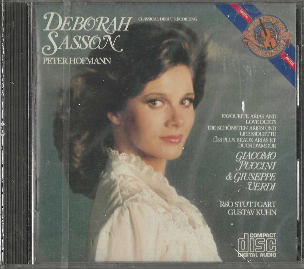 Favorite Arias And Love Duets CD Jewel Box Sasson, Hofmann