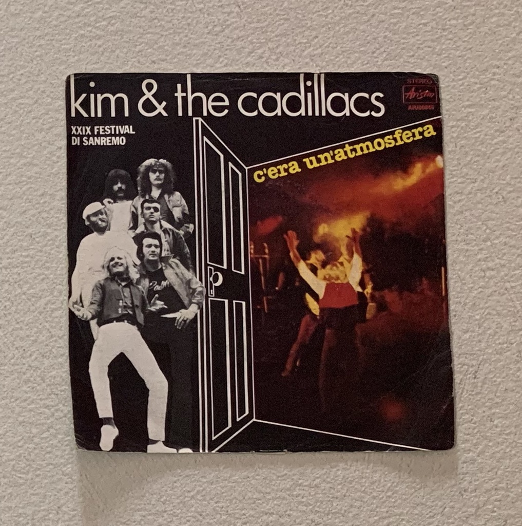 C'Era Un'Atmosfera Vinile 45 giri 7" Kim & The Cadillacs