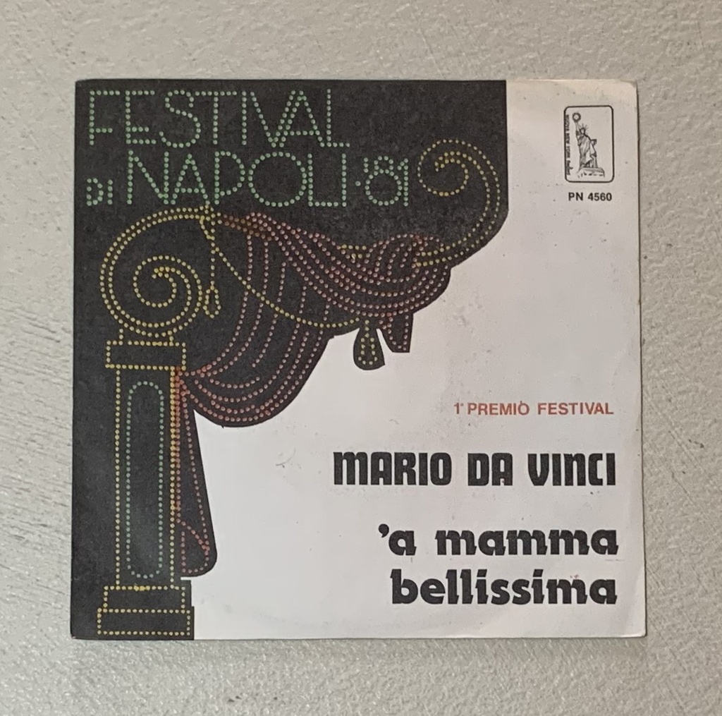 'A Mamma Vinile 45 giri 7" Mario Da Vinci
