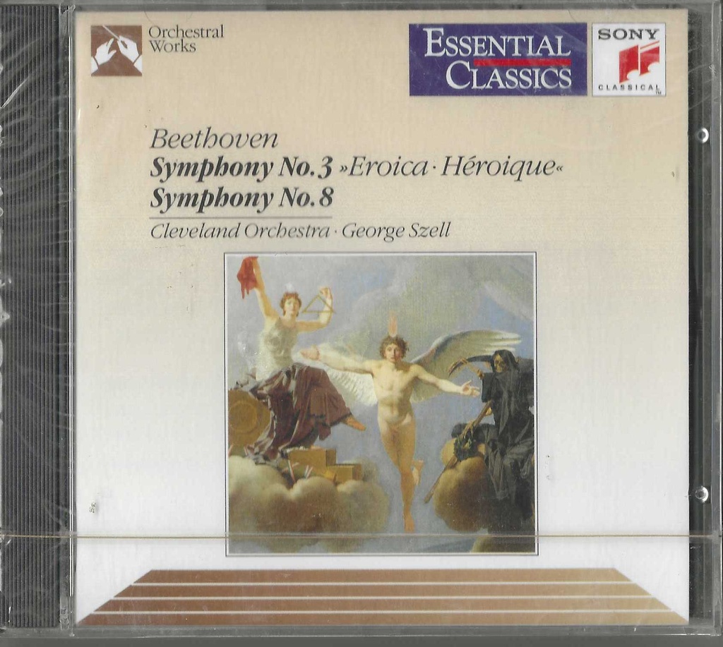 Symphony No.3 & 8 CD Jewel Box Beethoven