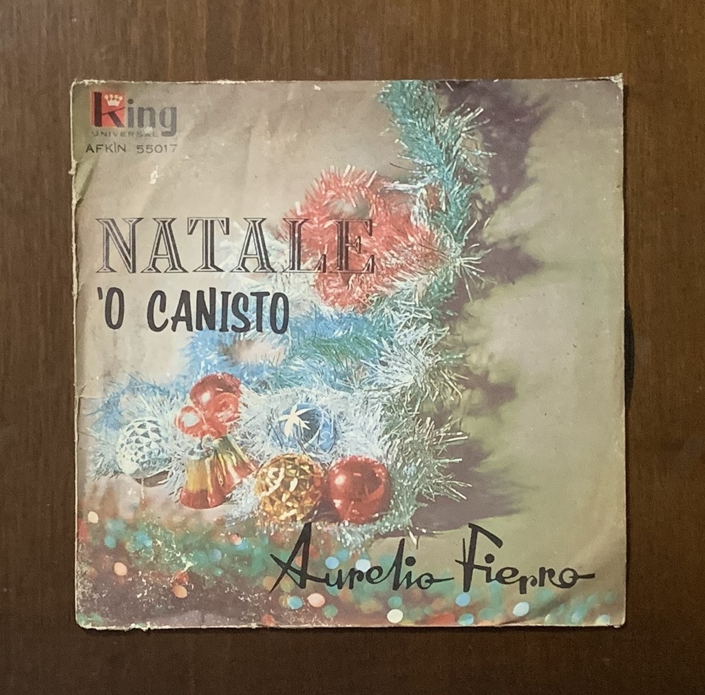 Natale Vinile 45 giri 7" Aurelio Fierro