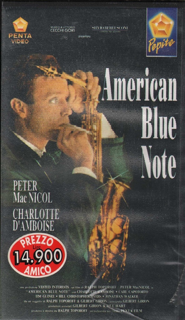 American Blue Note VHS Ralph Toporoff Univideo - 1014402 Sigillato