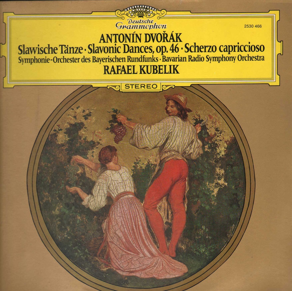 Slavonic Dances, Op. 46 Lp 33 Giri Dvořák, Kubelik