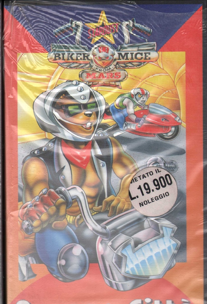 Biker Mice From Mars - Puzza In Citta' VHS Univideo - S12146 Sigillato