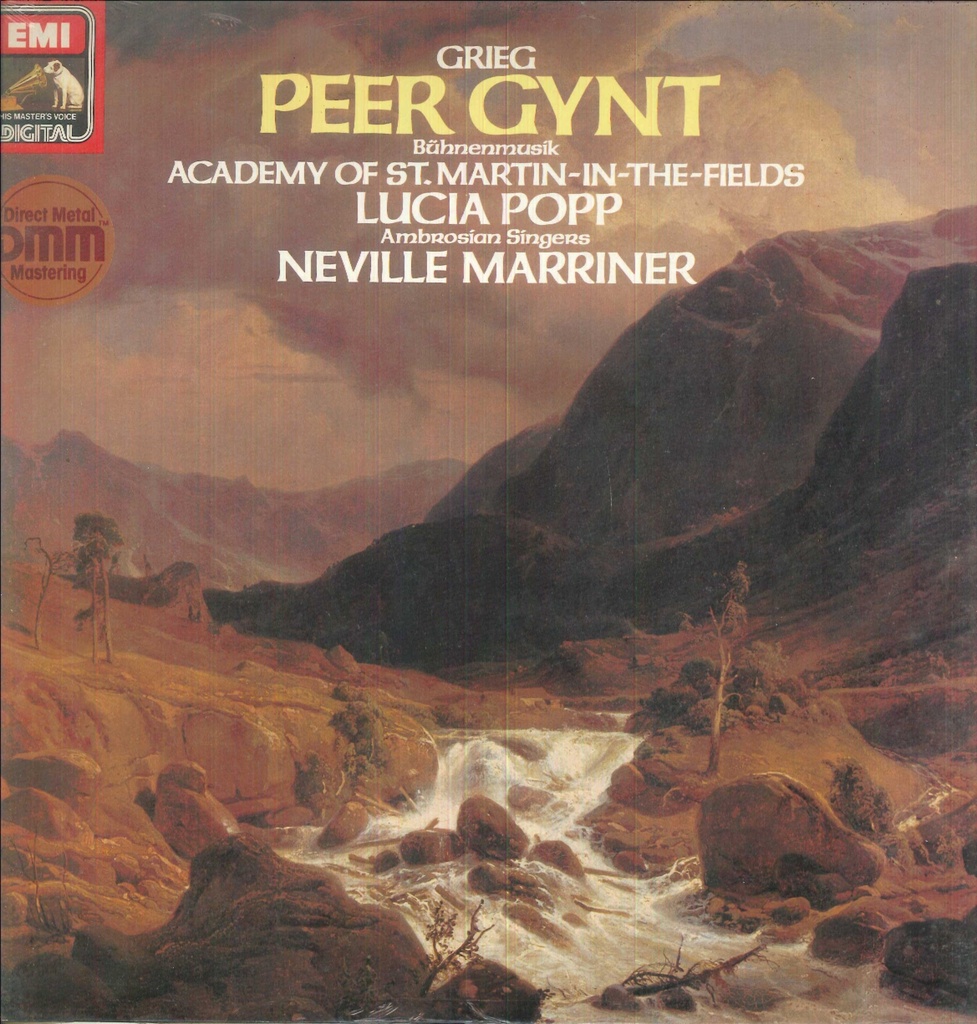 [1C06743440T] Peer Gynt Bühnenmusik Lp 33 Giri Grieg, Marriner, Singers