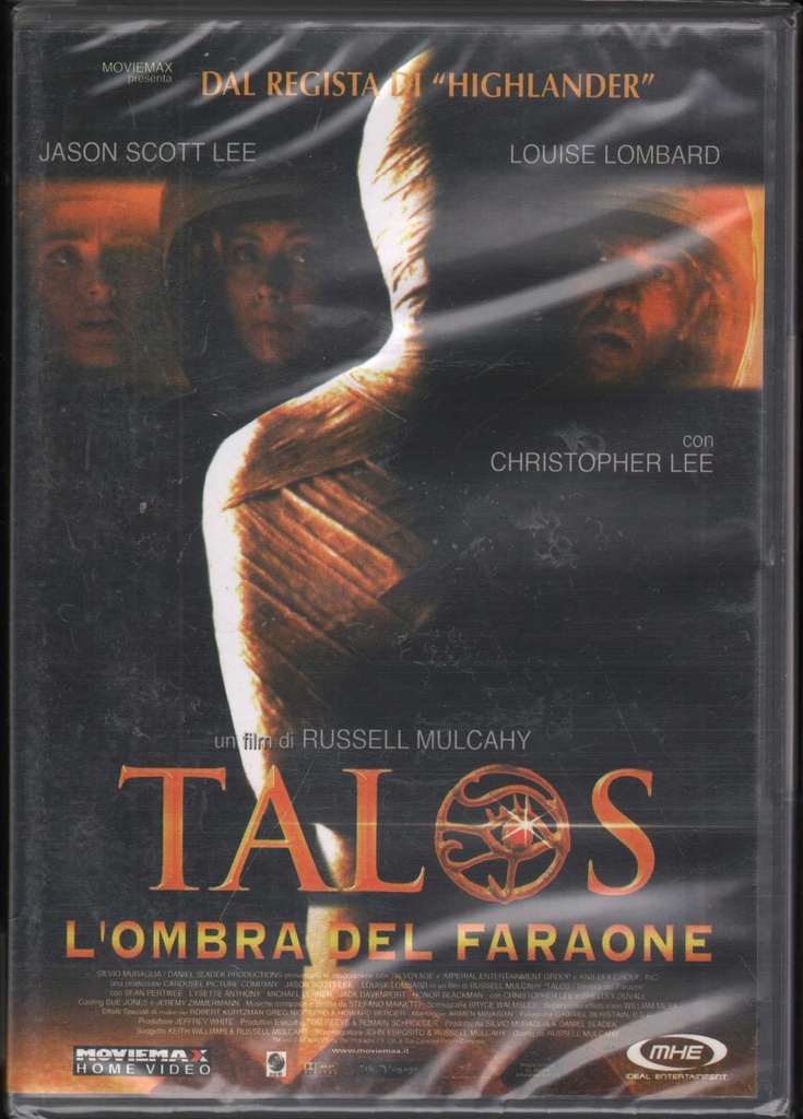 Talos - L'Ombra Del Faraone DVD Russell Mulcahy / Sigillato 8032442204625