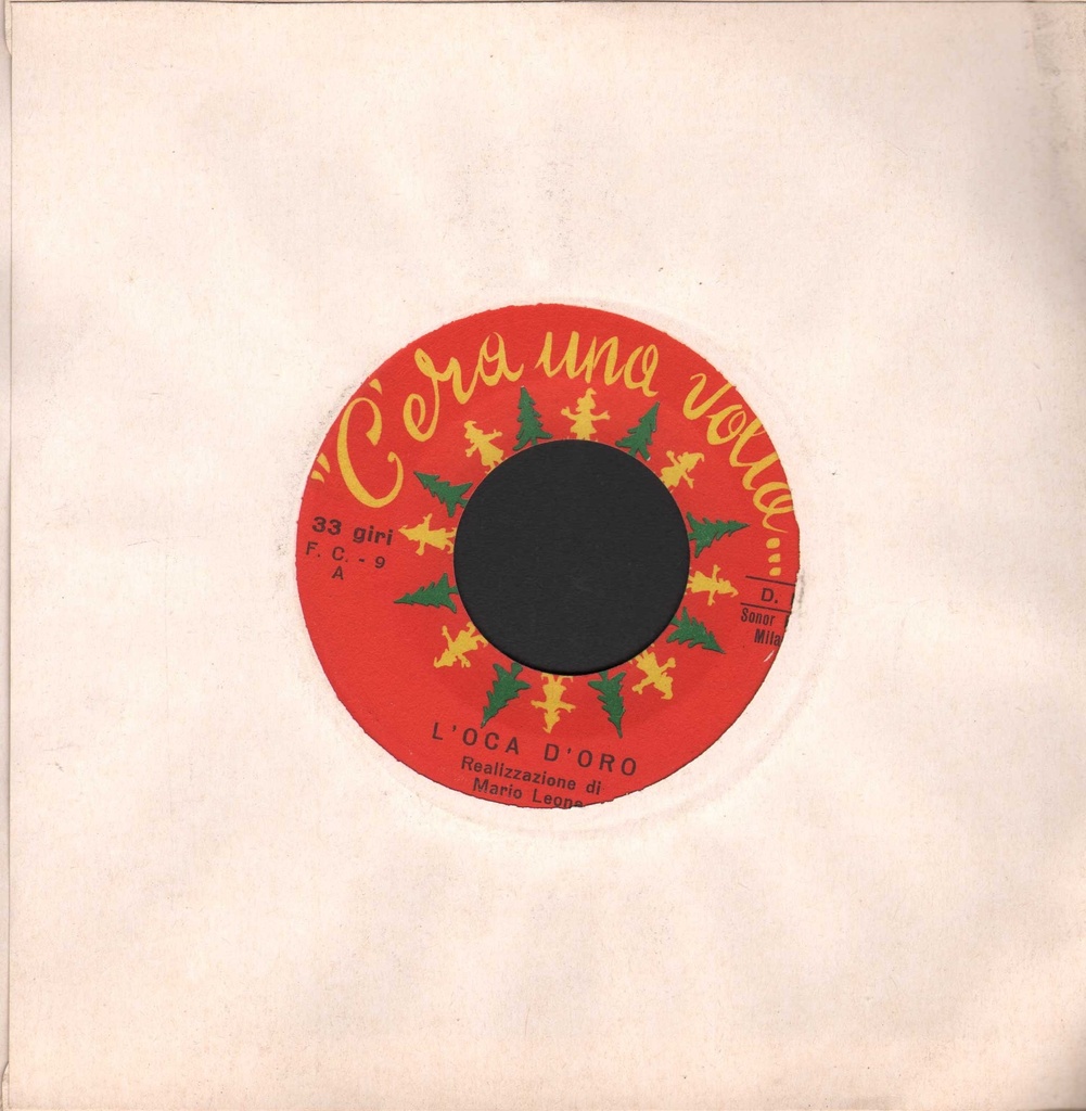 L'Oca D'Oro Vinile 45 giri 7" Mario Leone