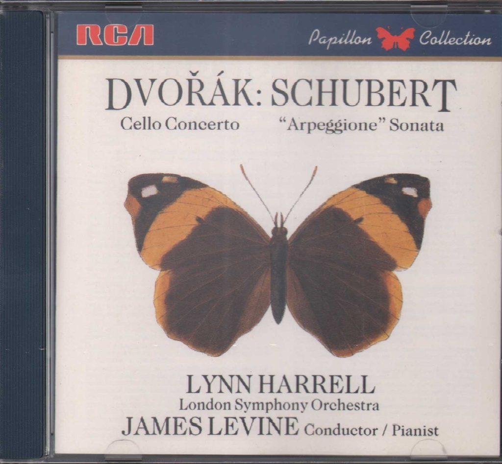 [0035628653123] Cell Concerto • "Arpeggione" Sonata CD Jewel Box Dvorak, Schubert, Harrell