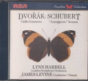 Cell Concerto • "Arpeggione" Sonata CD Jewel Box Dvorak, Schubert, Harrell